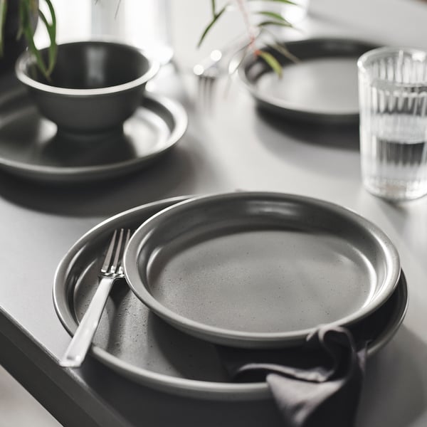 DAGGASTER صحن جانبي, منقط./رمادي, 20 سم