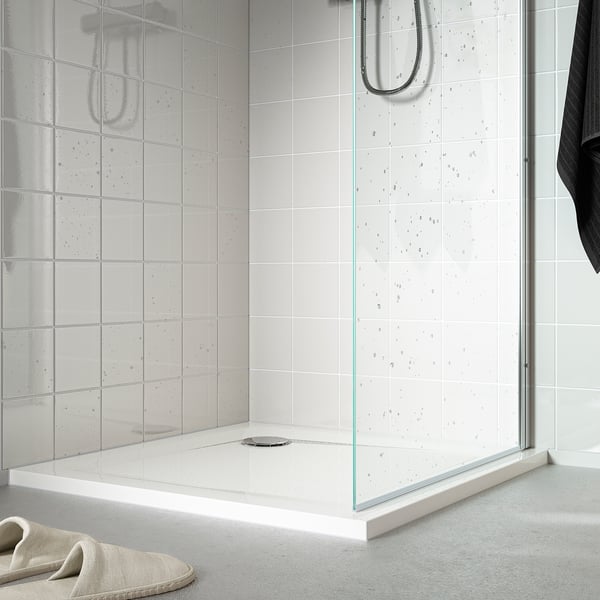 FOTINGEN حوض استحمام أرضي, 90x90 سم