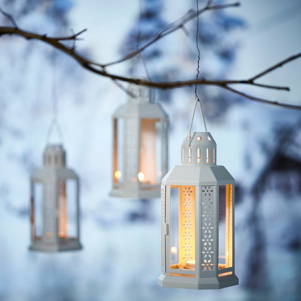 GLIMMA شمعة صغيرة غير معطرة