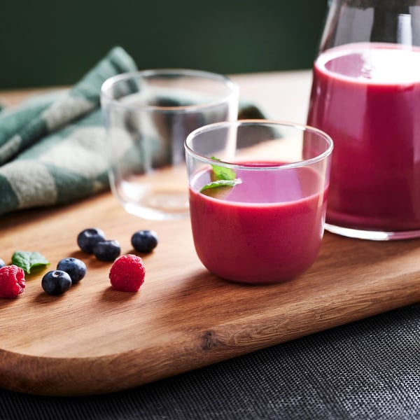 GULDMOLLY كأس, زجاج شفاف, 26 سل