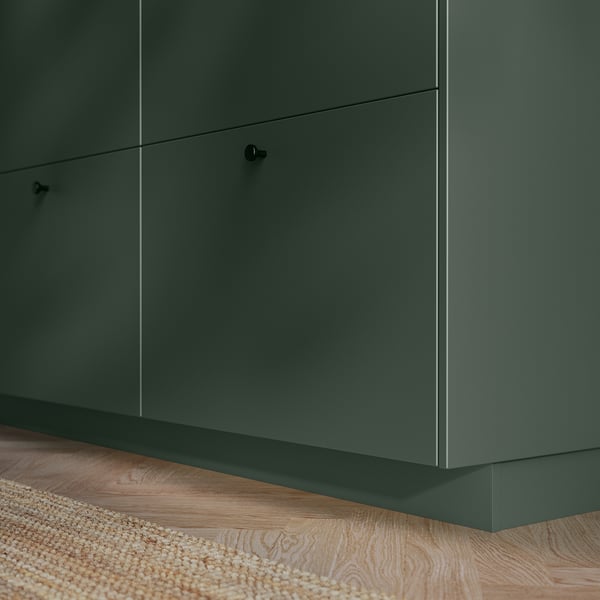 HAVSTORP قاعدة, أخضر زيتوني, 220x8 سم