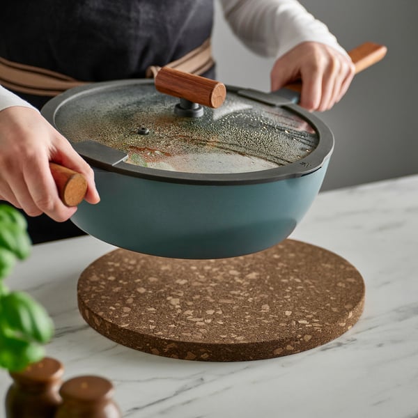 HEAT قاعدة قِدر, بني غامق, 29 سم