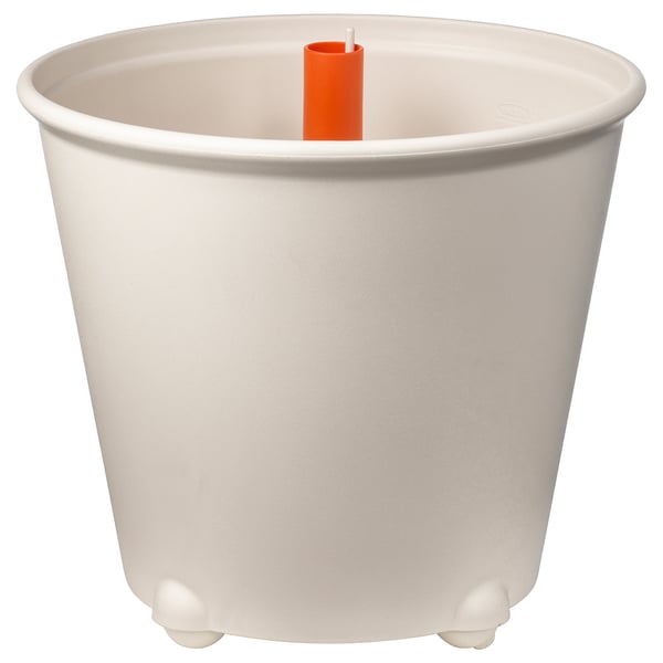 IKEA PS FEJÖ آنية نباتات ذاتية السقي, أبيض, 32 سم
