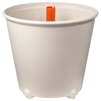 IKEA PS FEJÖ آنية نباتات ذاتية السقي, أبيض, 32 سم