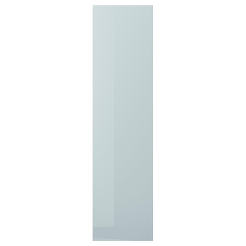 KALLARP لوح غطاء, لامع رمادي فاتح-أزرق, 62x240 سم