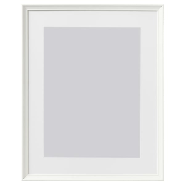 KNOPPÄNG برواز, أبيض, 40x50 سم