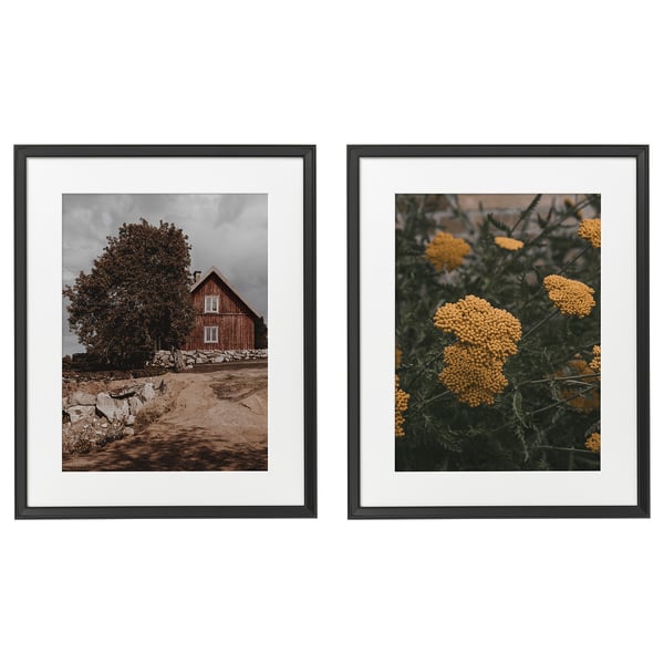 KNOPPÄNG إطار مع صورة, معيشة الريف, 40x50 سم