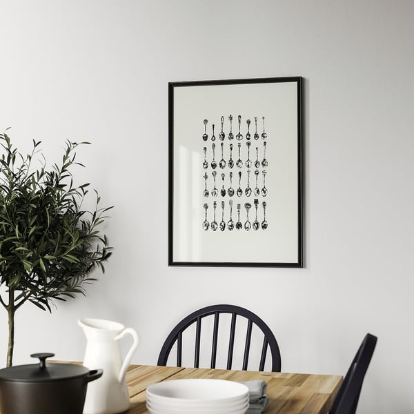 KNOPPÄNG إطار مع صورة, مجموعة تذكارية, 50x70 سم