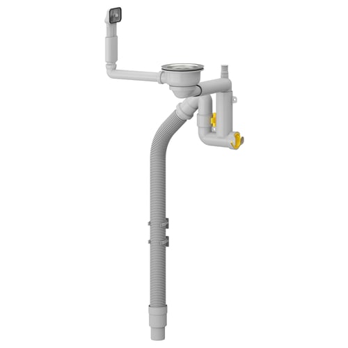 LILLVIKEN كوع تصريف/مصفاة حوض واحد
