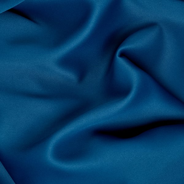 MAJGULL زوج ستائر عاتمة, أزرق غامق/مع شريط ستارة, 145x300 سم