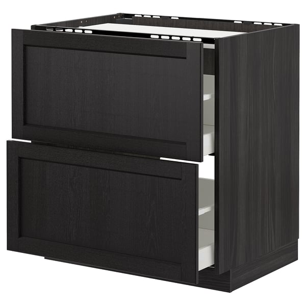 METOD / MAXIMERA خزانة قاعدة لموقد/2 واجهات/2 أدراج