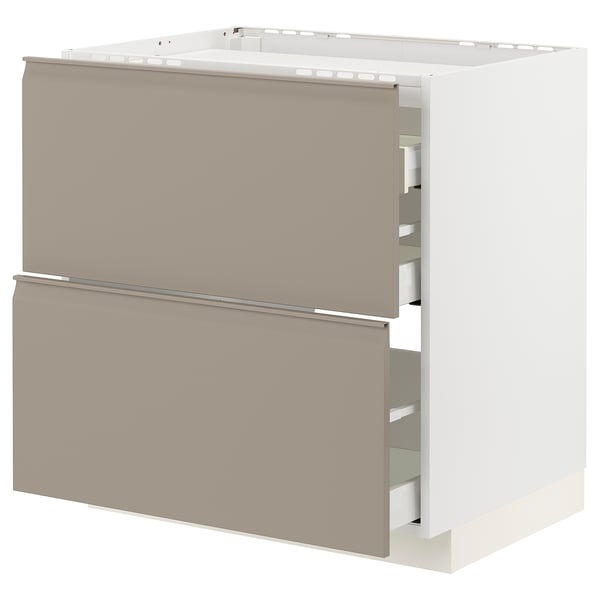 METOD / MAXIMERA خزانة قاعدة لموقد/2 واجهات/3 أدراج