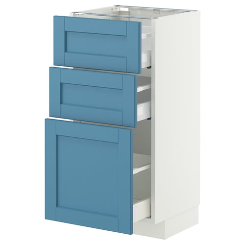 METOD / MAXIMERA خزانة قاعدة مع 3 أدراج