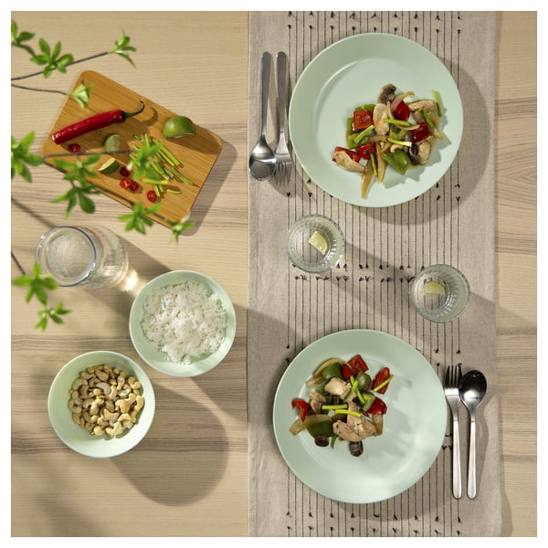 OFTAST صحن, أخضر فاتح, 25 سم