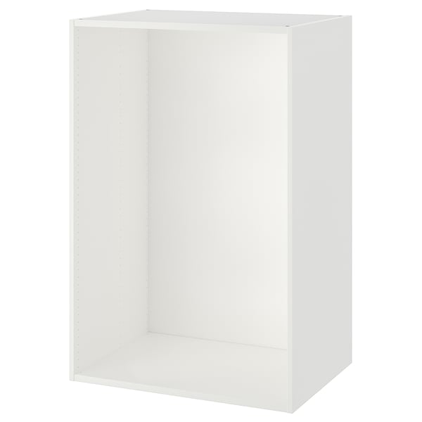 PLATSA هيكل, أبيض, 80x55x120 سم