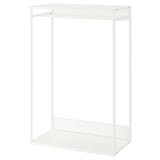 PLATSA وحدة تعليق مفتوحة للملابس, أبيض, 80x40x120 سم