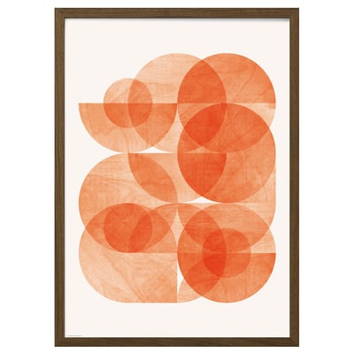 RÖDALM إطار مع صورة, abstract XII, 50x70 سم