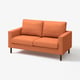 SALTSJÖBADEN كنبة بمقعدين, Tonerud أحمر-بني