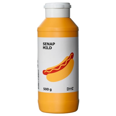 SENAP MILD صلصة خردل خفيف, 500 غم