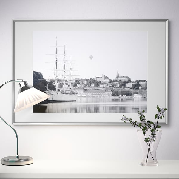 SILVERHÖJDEN برواز, لون-فضي, 61x91 سم