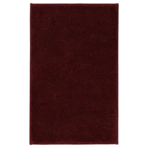 SÖDERSJÖN دعّاسة للحمّام, أحمر داكن, 50x80 سم