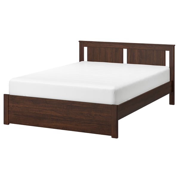 SONGESAND هيكل سرير, بني, 160x200 سم