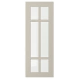 STENSUND باب زجاج, بيج, 30x80 سم