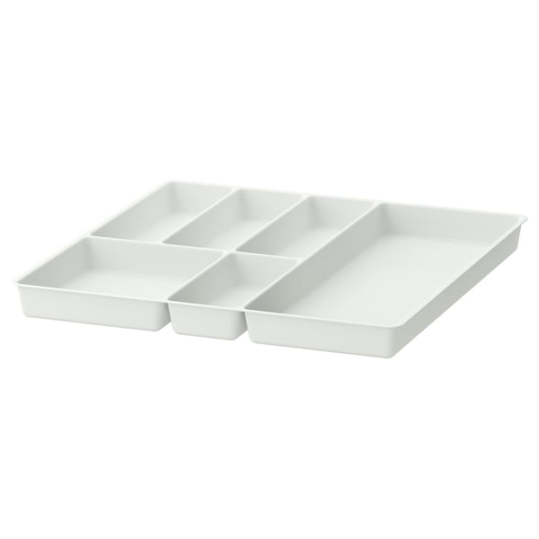 STÖDJA صينية أدوات طعام, أبيض, 51x50 سم