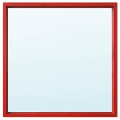 TURBOKASTANJ مرآة, أحمر, ‎75x75 سم‏