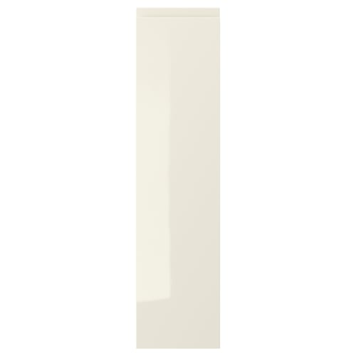 VOXTORP باب, لامع بيج فاتح, 20x80 سم