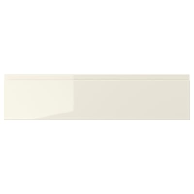 VOXTORP واجهة دُرج, لامع بيج فاتح, ‎80x20 سم‏