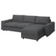 Sofa-beds with chaise lounges