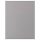 Grey BODBYN cabinet: smooth, soft grey lacquered panels with bevelled edges. Square shape, classic design.