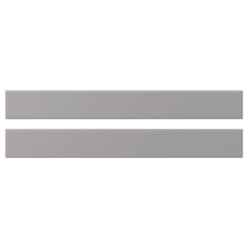 Two horizontal grey rectangular panels lie flat against each other.