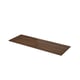 EKBACKEN: dark brown rectangular wooden countertop with straight edges.