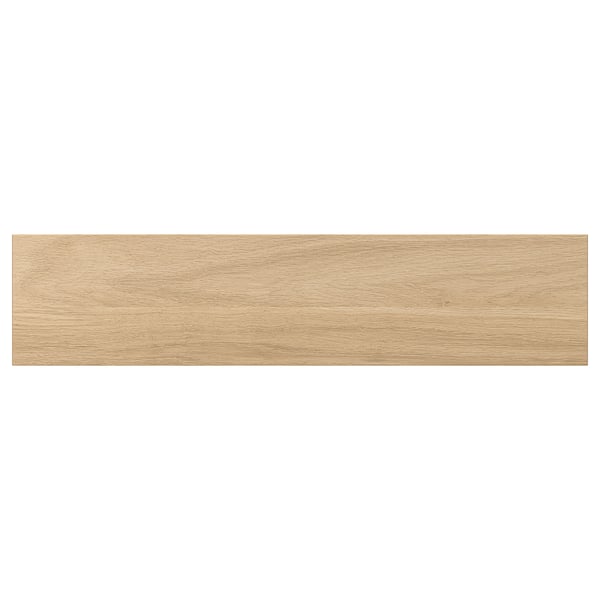 ENHET: light wooden panel, rectangular, smooth surface, durable material.