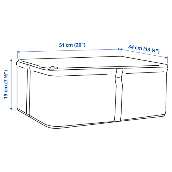 Illustration with measurements for the product: HEMMAFIXARE.