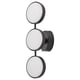 KABOMBA wall lamp: modern art deco with 3 dim light diffusers