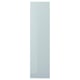A KALLARP high-gloss grey-blue cover panel with a rectangular shape and sleek design.