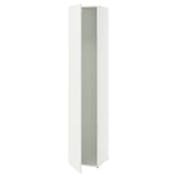 LASTARE Frame with door, white, 40x42x200 cm