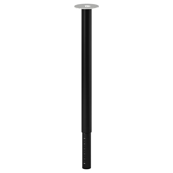 LINNMON / OLOV Desk, dark grey/black, 100x60 cm