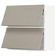 Beige METOD kitchen cabinets with vertical panels, sleek and modern look, crafted design.