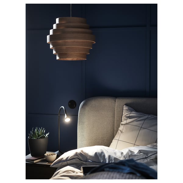 NÄVLINGE LED work lamp, black