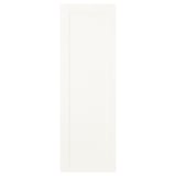 SANNIDAL: white storage door, simple, modern design. Fits platsa units, hangs either way.
