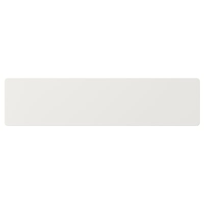 SMÅSTAD storage drawer in white. Rectangular shape, made of fibreboard.