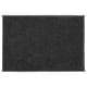 A dark grey SÖDERSJÖN bath mat. It has a rectangular shape with a plush cotton surface and latex backing for grip.