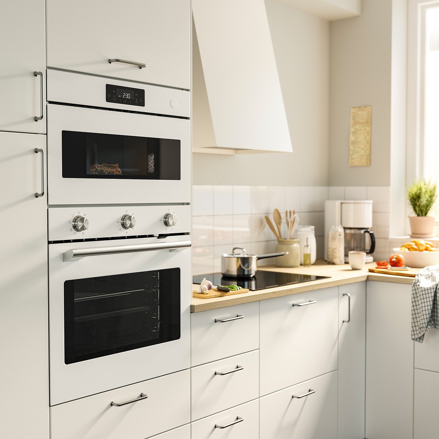 STENABY Built-in microwave, IKEA 300 white