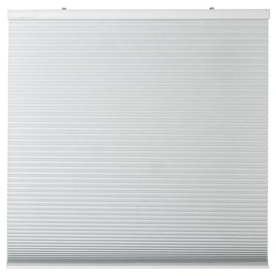 TREDANSEN white light-blocking cellular blind, cordless, and remote control compatible, featuring recycled polyester material.