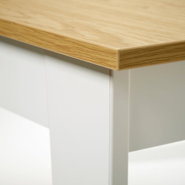 ÄMMARYD Table basse, blanc, 98x59 cm