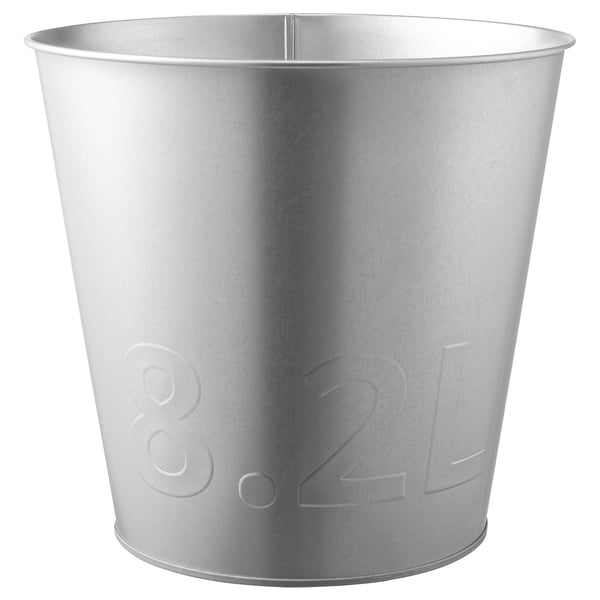 ÅKERBÄR Cache-pot, intérieur/extérieur/acier zingué, 24 cm